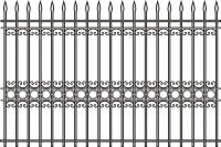 Эскиз кованных заборов арт 10