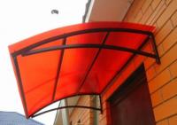 Легкий сварной козырек