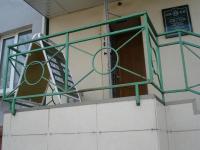 Сварные перила в магазин