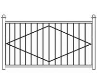 Сварной забор арт 4