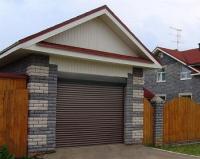 Ворота рольставни на гараж