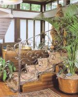 Ограждение кованое ARTEFERRO на второй этаж