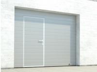 Гаражные ворота с калиткой