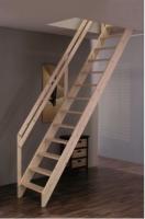 Мансардная лестница из ели м-012у
