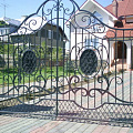 Кованые ворота в Новосибирске от компании Ареан-Сибирь
