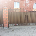 Сварные ворота в Новосибирске от компании Ареан-Сибирь